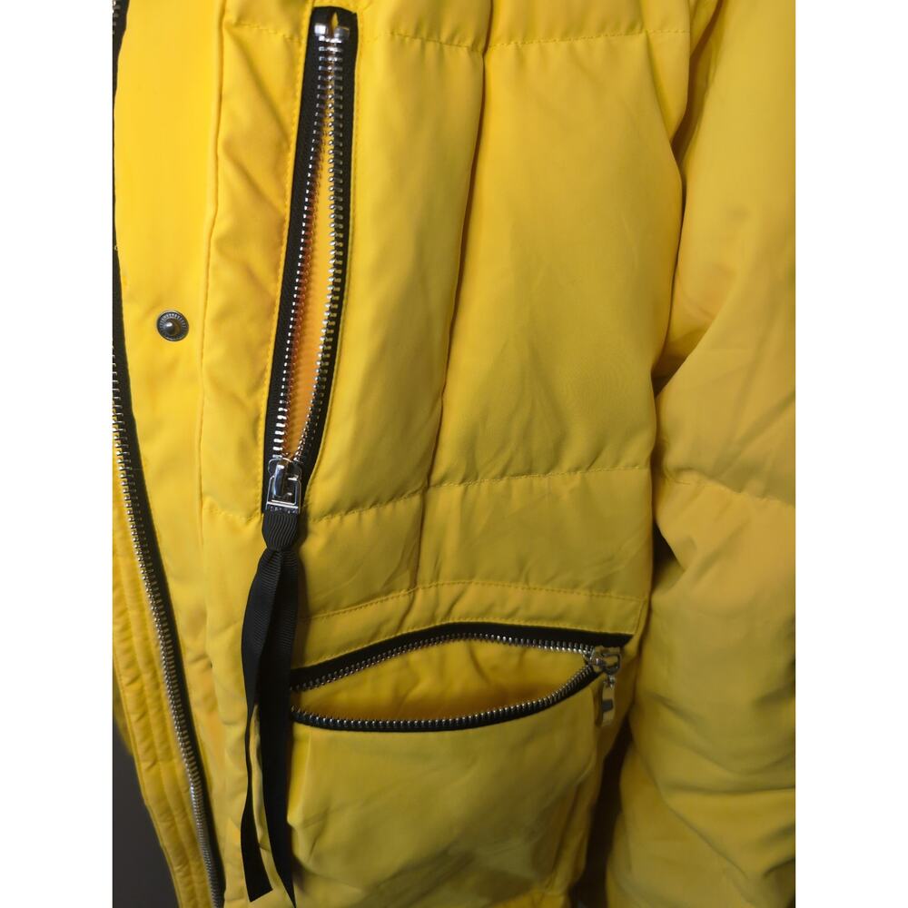 Orolay yellow outdoor puffer down insulated winter snow jacket Sm - Picture 8 of 14